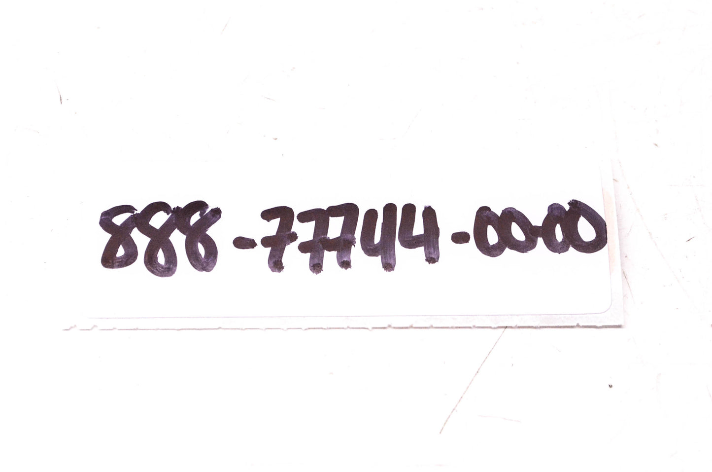New OEM Yamaha 888-77744-00-00 Safety Sticker NOS