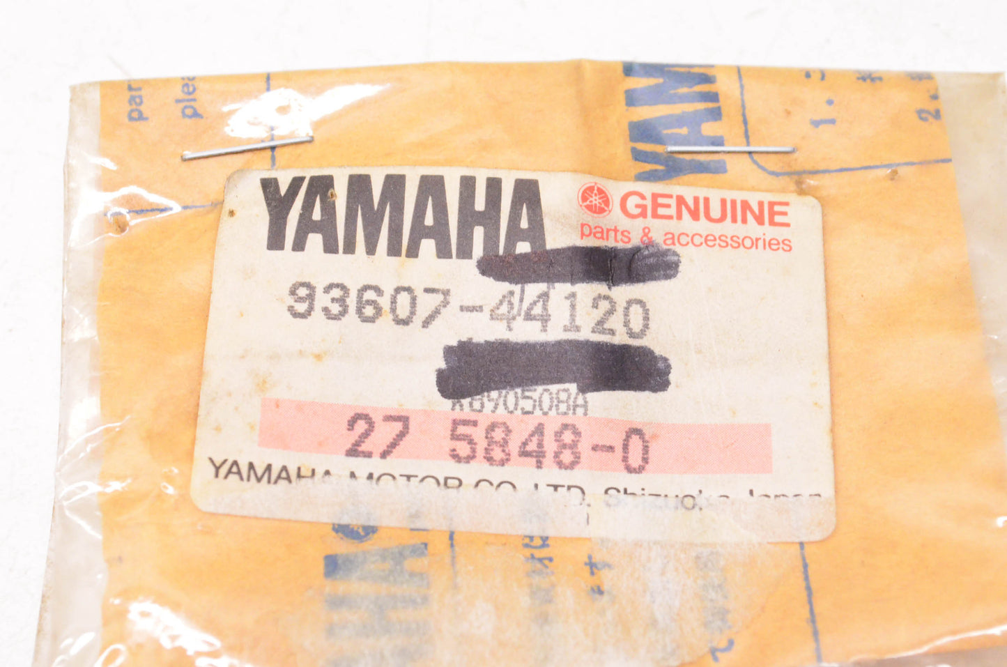 New OEM Yamaha 93607-44120-00 Pin NOS