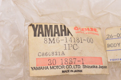 New OEM Yamaha 8M6-14181-00-00 Float Chamber NOS