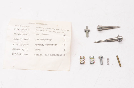 New OEM Yamaha 812-14000-00 Carburetor Repair Kit NOS