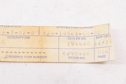 New OEM Yamaha 824-14563-00-00 O-Ring NOS