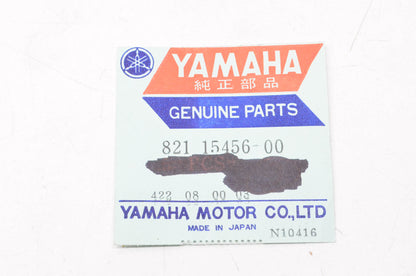 New OEM Yamaha 821-15456-00-00 Oil Pump Gasket NOS