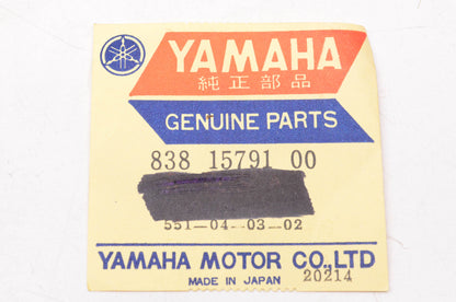 New OEM Yamaha 838-15791-00-00 Yamaha Logo Emblem NOS