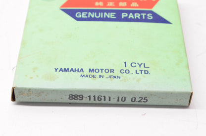 New OEM Yamaha 889-11611-10-00 Piston Ring NOS