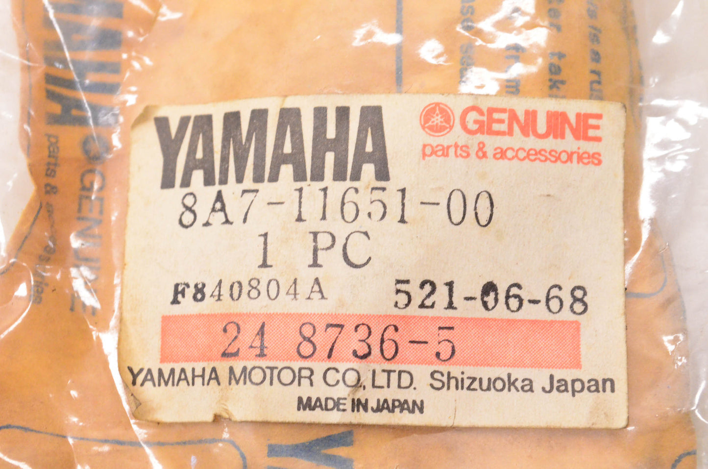 New OEM Yamaha 8A7-11651-00-00 Connecting Rod NOS