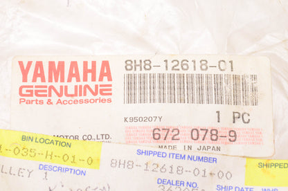 New OEM Yamaha 8H8-12618-01-00 Fan Belt Pulley NOS
