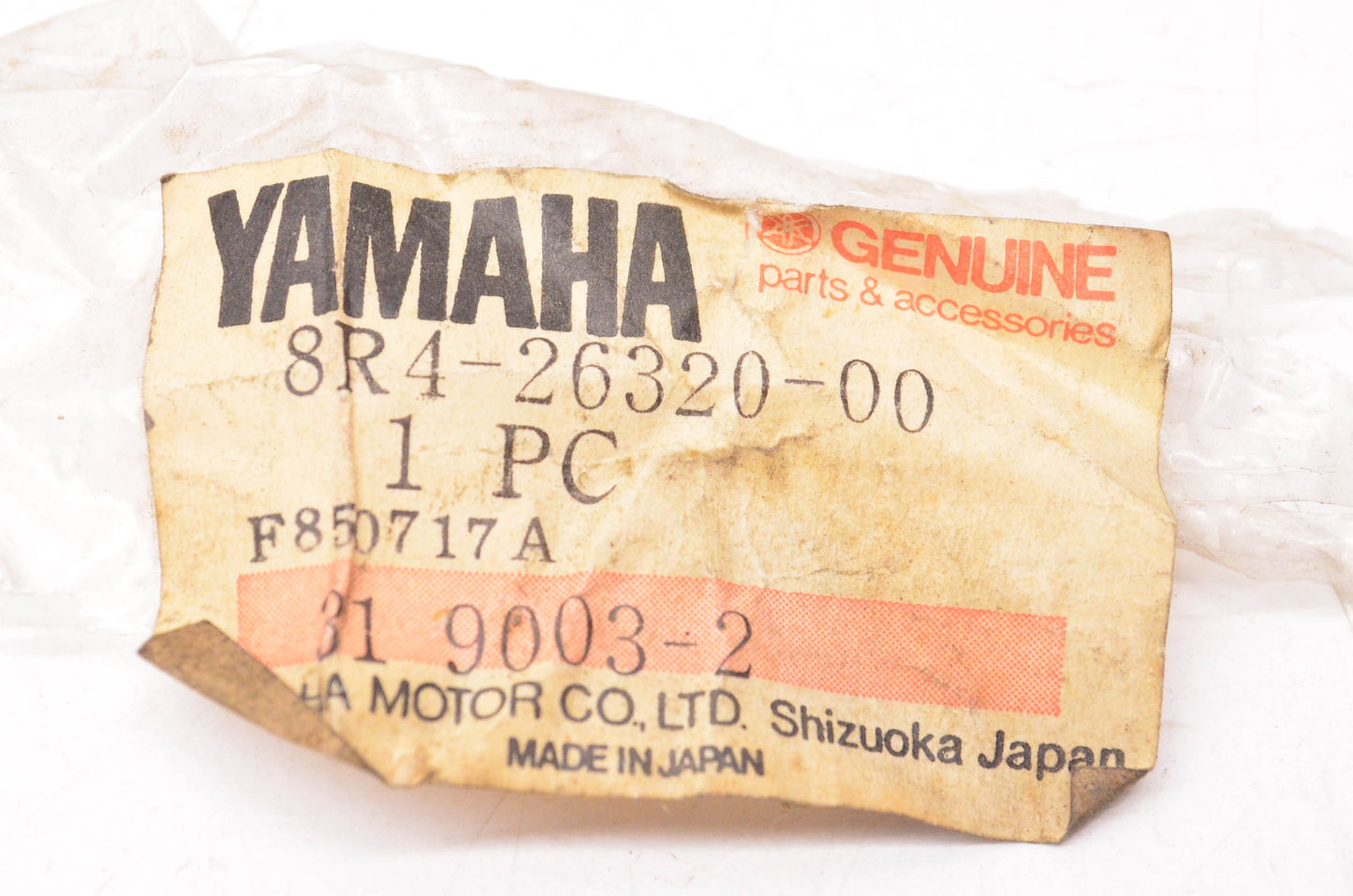 New OEM Yamaha 8R4-26320-00-00 Oil Pump Cable NOS