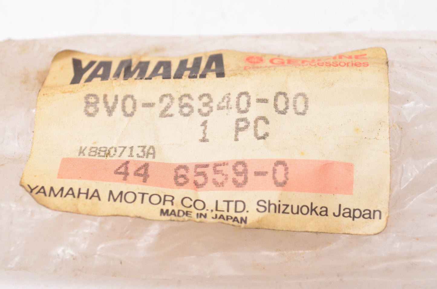 New OEM Yamaha 8V0-26340-00-00 Brake Cable NOS