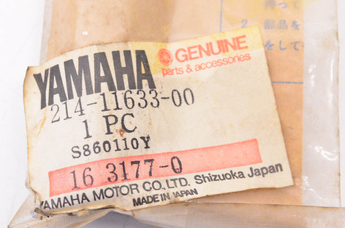New OEM Yamaha 214-11633-00-00 Piston Pin NOS