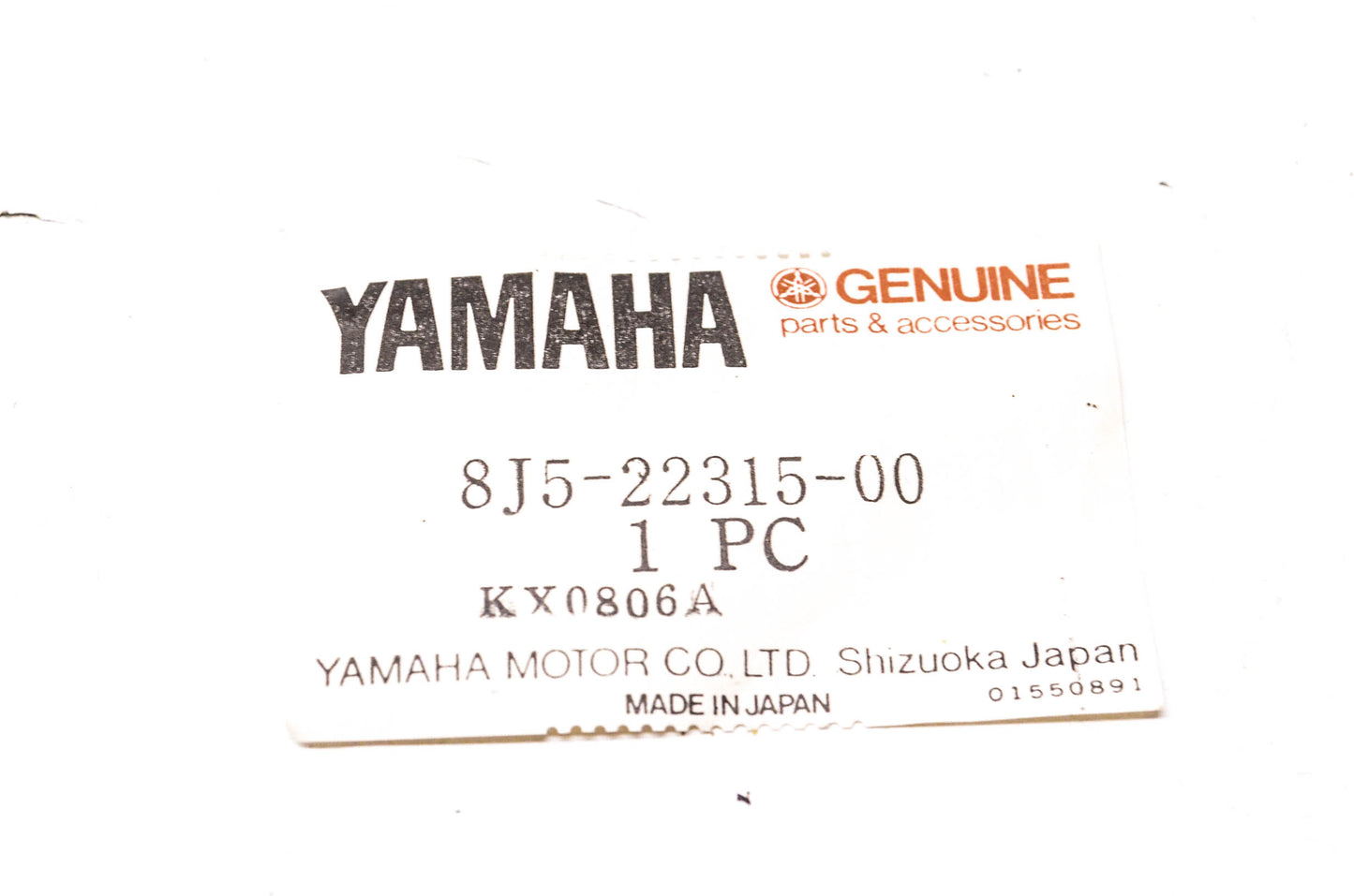 New OEM Yamaha 8J5-22315-00-00 Cap NOS
