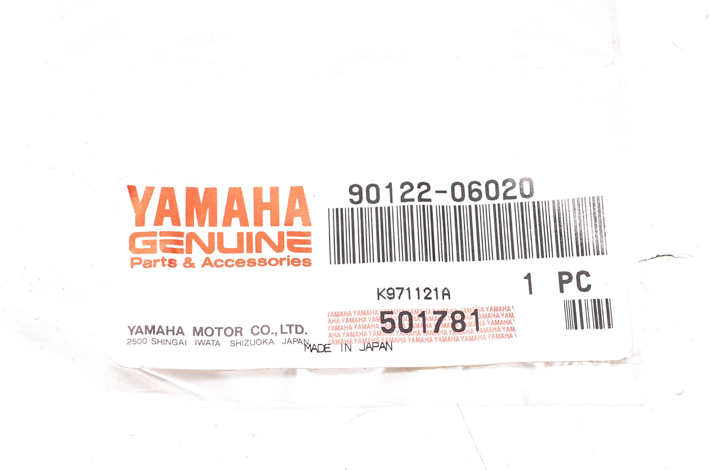 New OEM Yamaha 90122-06020-00 Wing Nut NOS