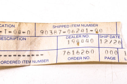New OEM Yamaha 90387-06241-00 Collar Qty 2 NOS