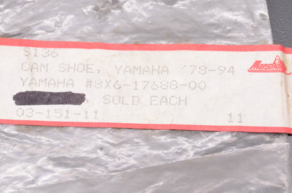 Marshall S136, 03-151-11, 8X6-17688-00-00 Cam Shoe Qty 2 NOS