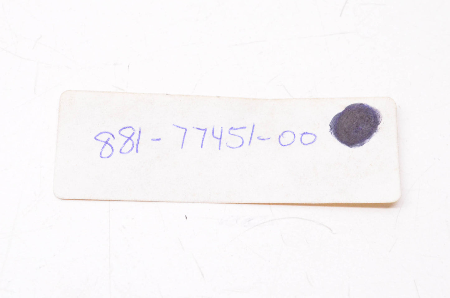 New OEM Yamaha 881-77451-00-00 GP292F Oil Injection Emblem NOS