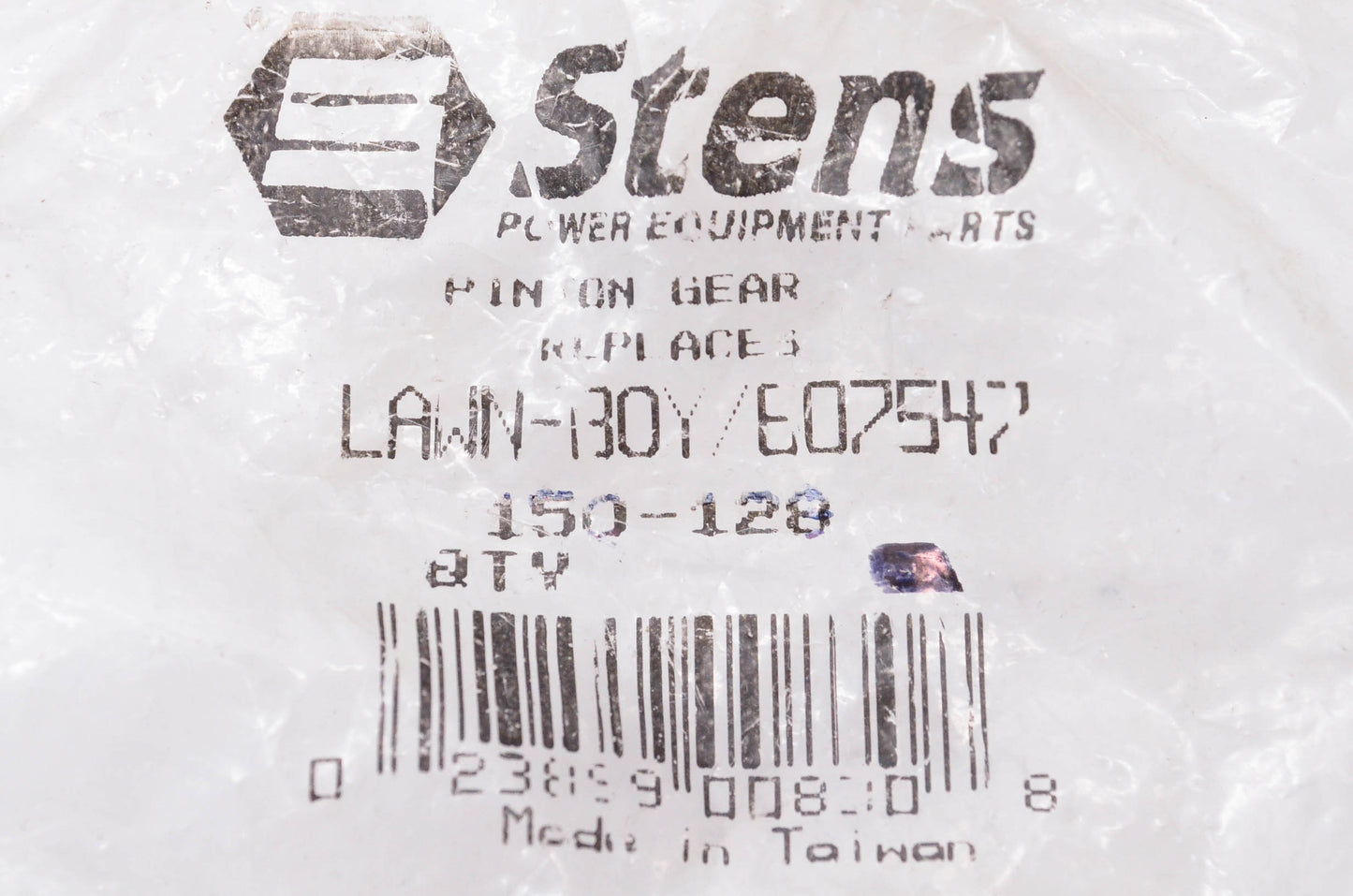 Stens 150-128, 607547 Pinion Gear Qty 2 NOS