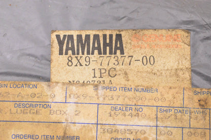 New OEM Yamaha 8X9-77377-00-00 Luggage Cover NOS
