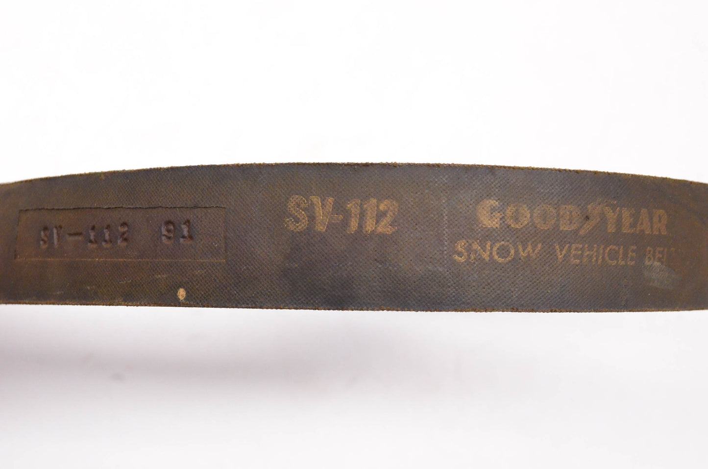 Goodyear SV-112, SV-112 91 Snowmobile Belt NOS