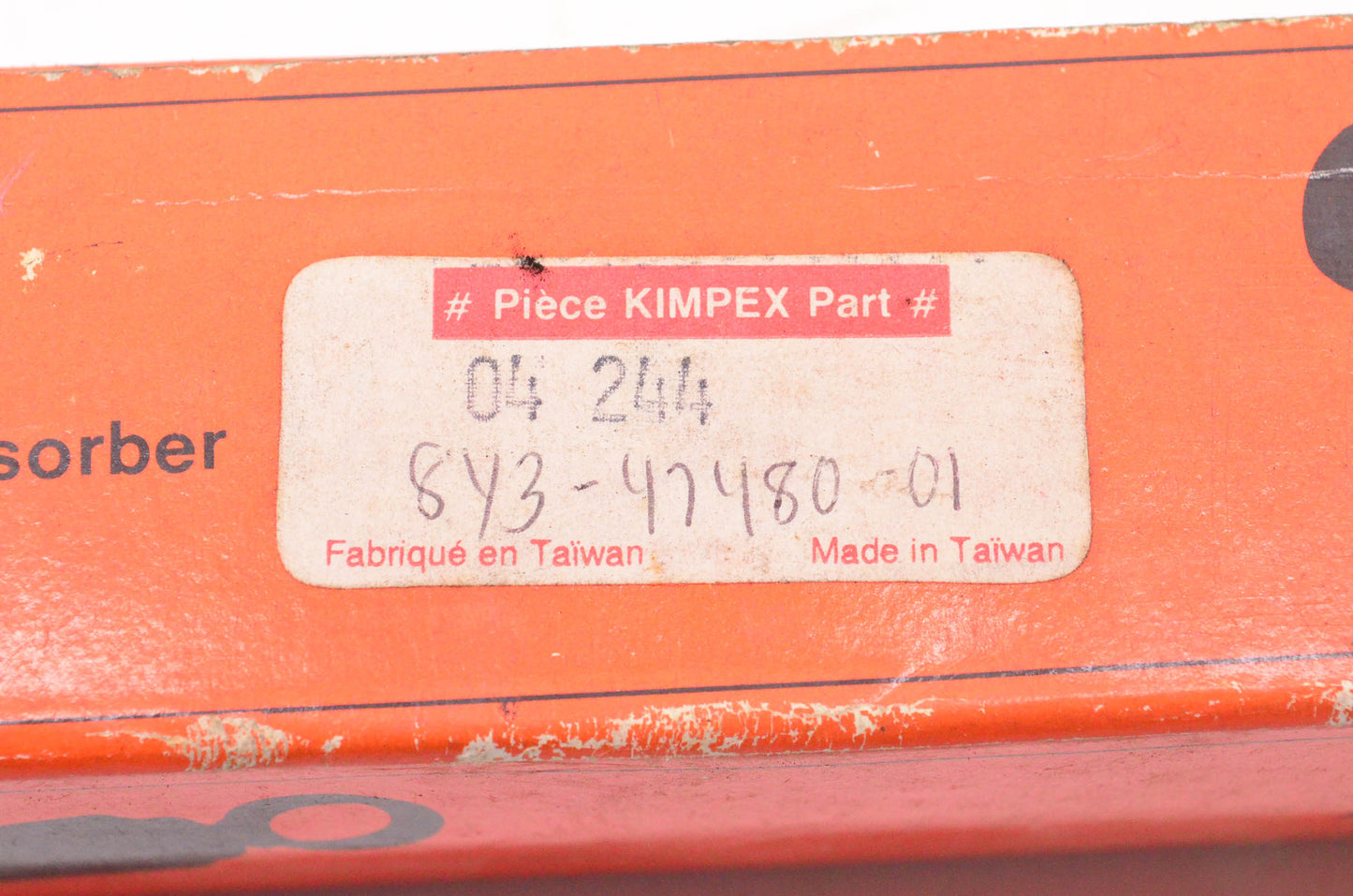 Kimpex 04 244, 8Y3-47480-01-00 Shock Absorber NOS