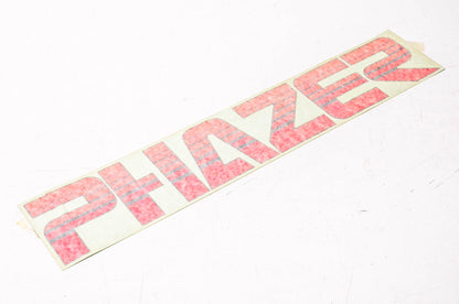 New OEM Yamaha 81H-77142-00-00 Phazer Emblem NOS