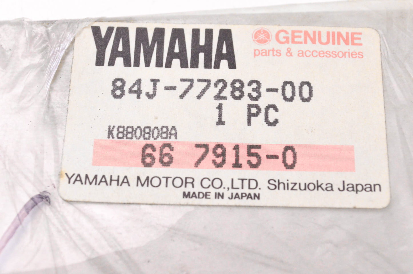 New OEM Yamaha 84J-77283-00-00 Phazer Stripe 3 Emblem NOS