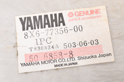 New OEM Yamaha 8X6-77356-00-00 V-Max Emblem 6 NOS
