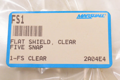 Marshall FS1 Clear Flat Shield NOS