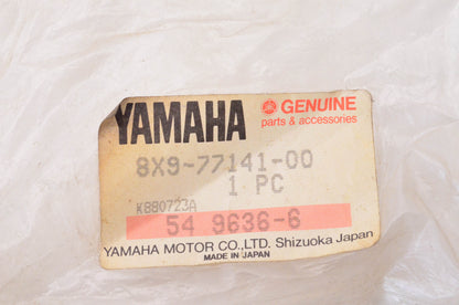 New OEM Yamaha 8X9-77141-00-00 Emblem NOS