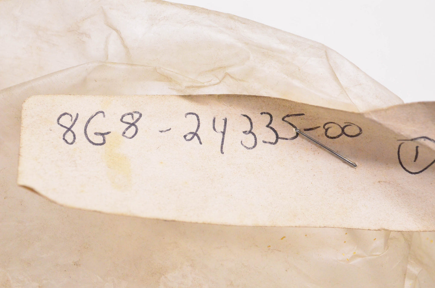 New OEM Yamaha 8G8-24335-00 Suction Pipe NOS