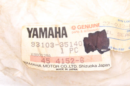 New OEM Yamaha 93103-35140-00 Oil Seal NOS