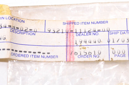New OEM Yamaha 93210-11124-00 O-Ring NOS