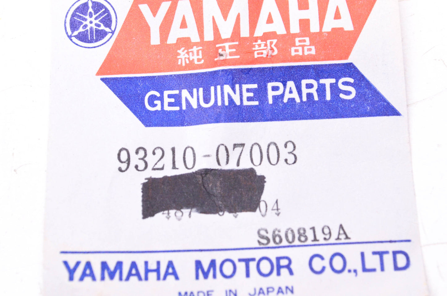 New OEM Yamaha 93210-07003-00 O-Ring NOS