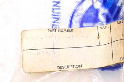 New OEM Yamaha 932-10120-14-00 O-Ring NOS