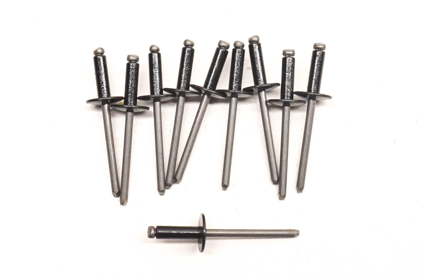 New OEM Arctic Cat 8061-508 Black SS56LF Rivets Qty 10 NOS