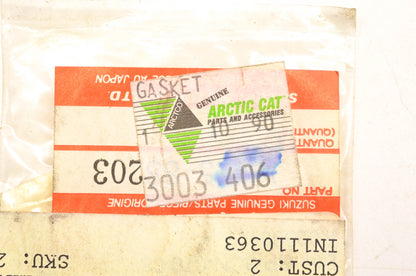 New OEM Arctic Cat 3003-406 Carburetor Gasket NOS