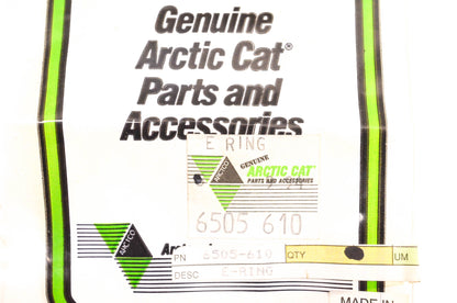 New OEM Arctic Cat 6505-610 E Rings Qty 2 NOS