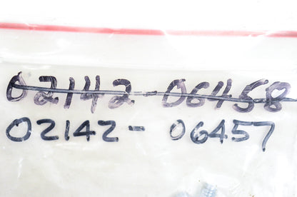 New OEM Suzuki 02142-06458 Screws Qty 4 NOS