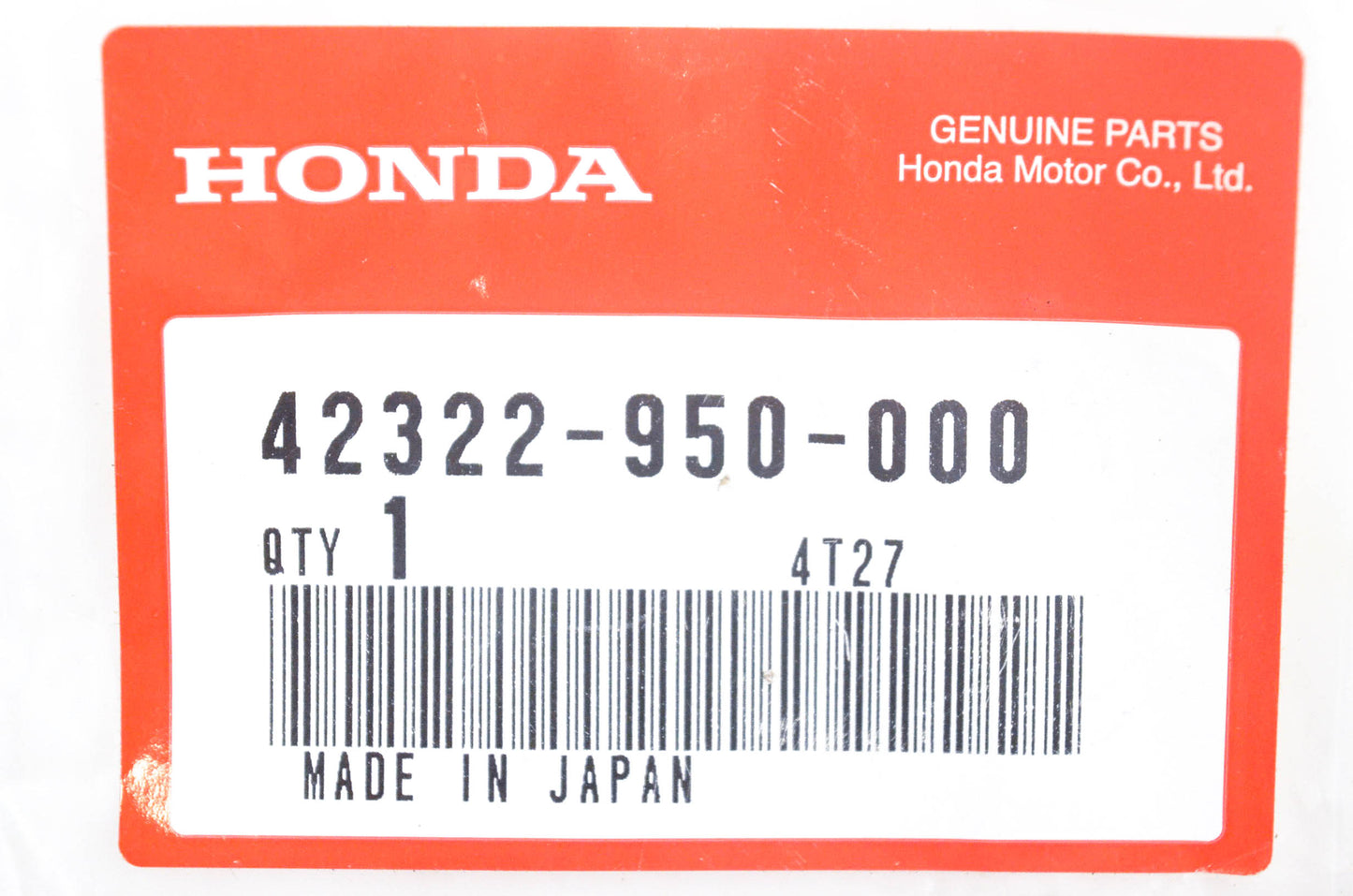New OEM Honda 42322-950-000 Washer 14mm NOS
