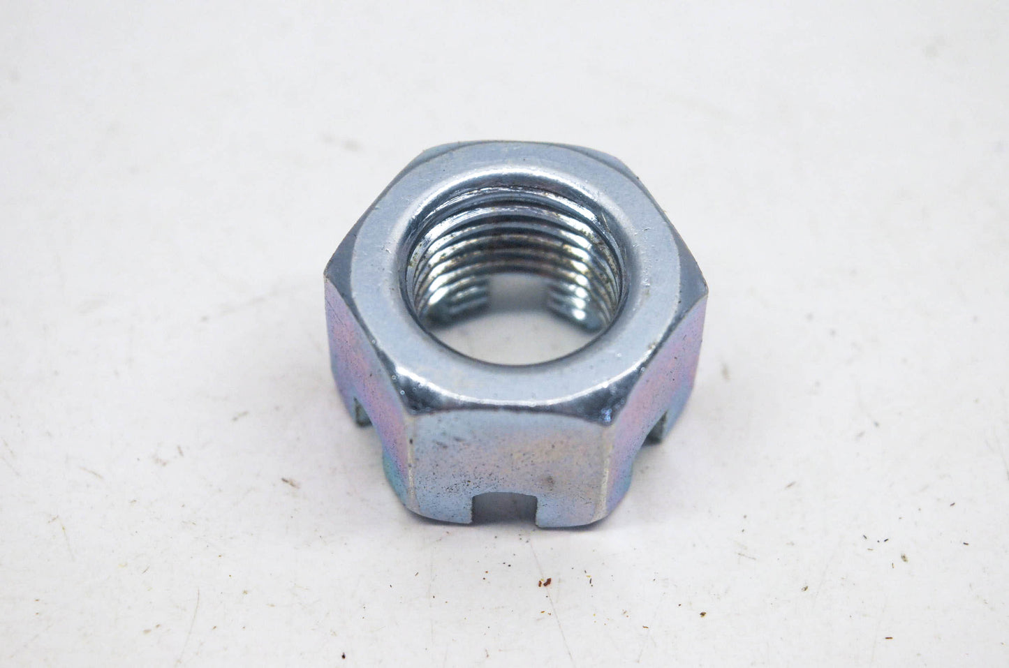 New OEM Suzuki 09141-16001 Rear Axle Castle Nut NOS