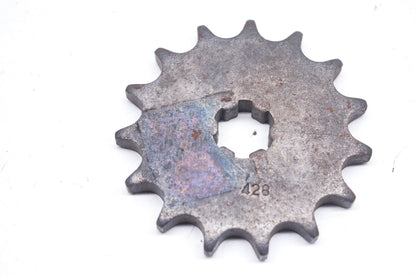 New OEM Suzuki 27511-27410 Sprocket 428 15T NOS