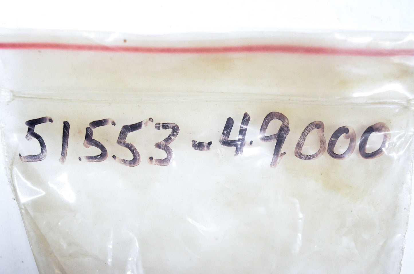 New OEM Suzuki 51553-49000 Head Lamp Handlebar Seal NOS