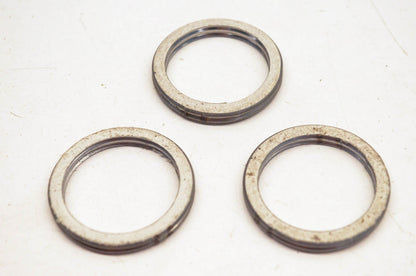 New OEM Suzuki 14181-05020 Exhaust Pipe Gaskets Qty 3 NOS