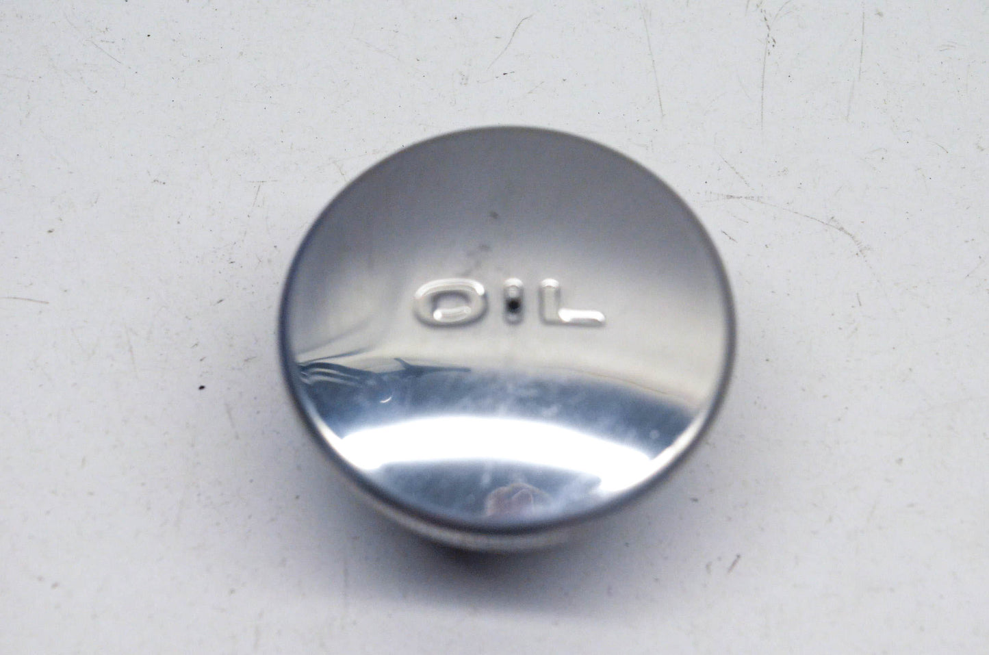 New OEM Suzuki 44651-11040 Chrome Oil Tank Cap NOS