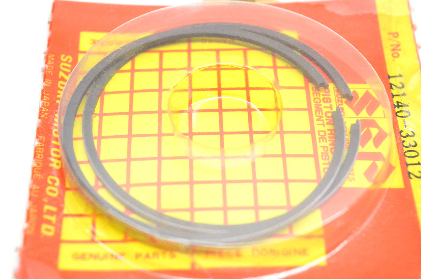 New OEM Suzuki 12140-33012 Piston Ring Kit NOS