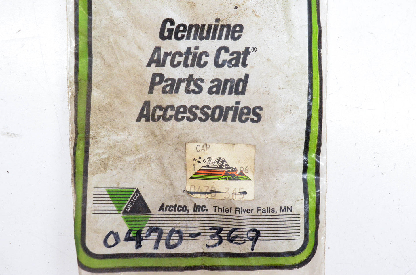 New OEM Arctic Cat 0470-369 Fuel Tank Cap & Gauge NOS