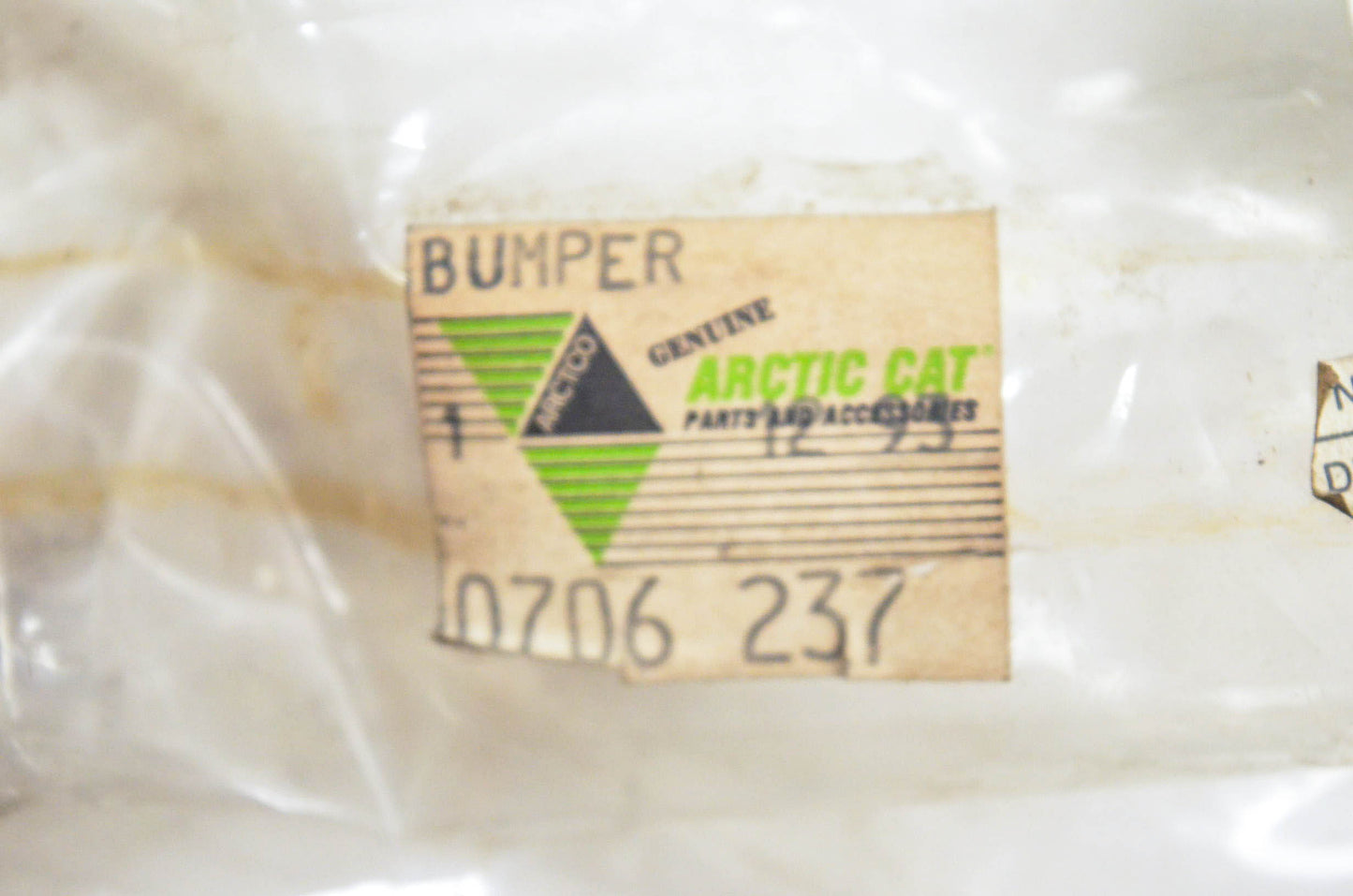 New OEM Arctic Cat 0706-237 Rear Bumper NOS