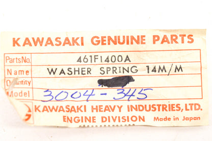 New OEM Kawasaki 461F1400A Lock Washer NOS