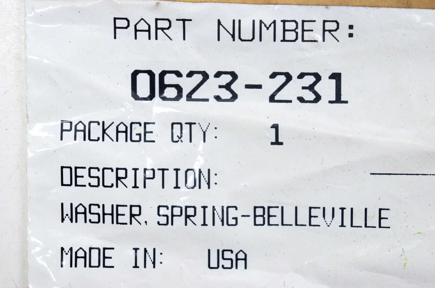 New OEM Arctic Cat 0623-231 Washer NOS
