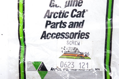 New OEM Arctic Cat 0623-121 Screws Qty 2 NOS