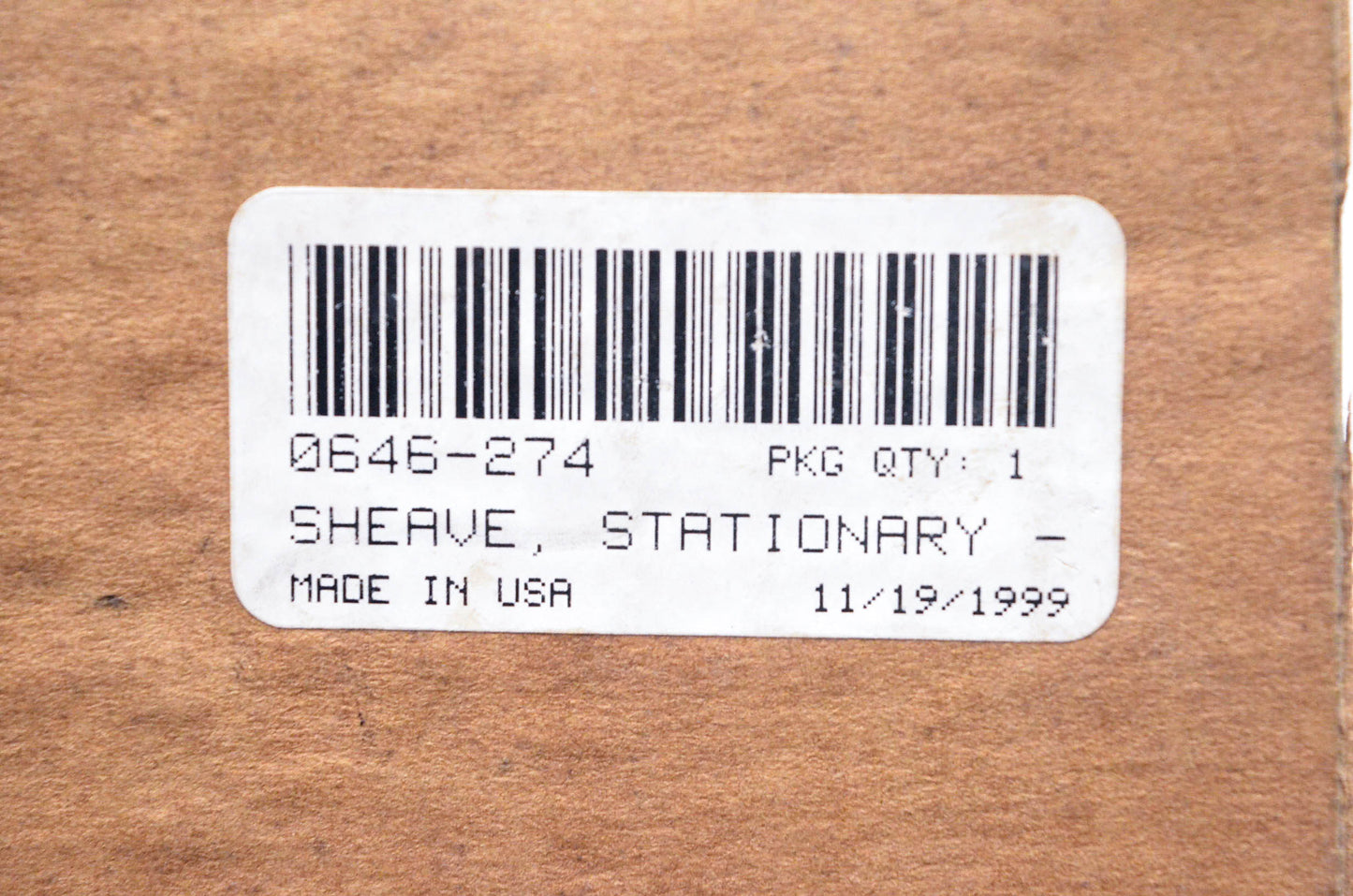 New OEM Arctic Cat 0646-274 Stationary Sheave NOS