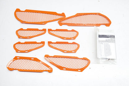 New OEM Arctic Cat 0639-111 Orange Hood Screen Kit NOS